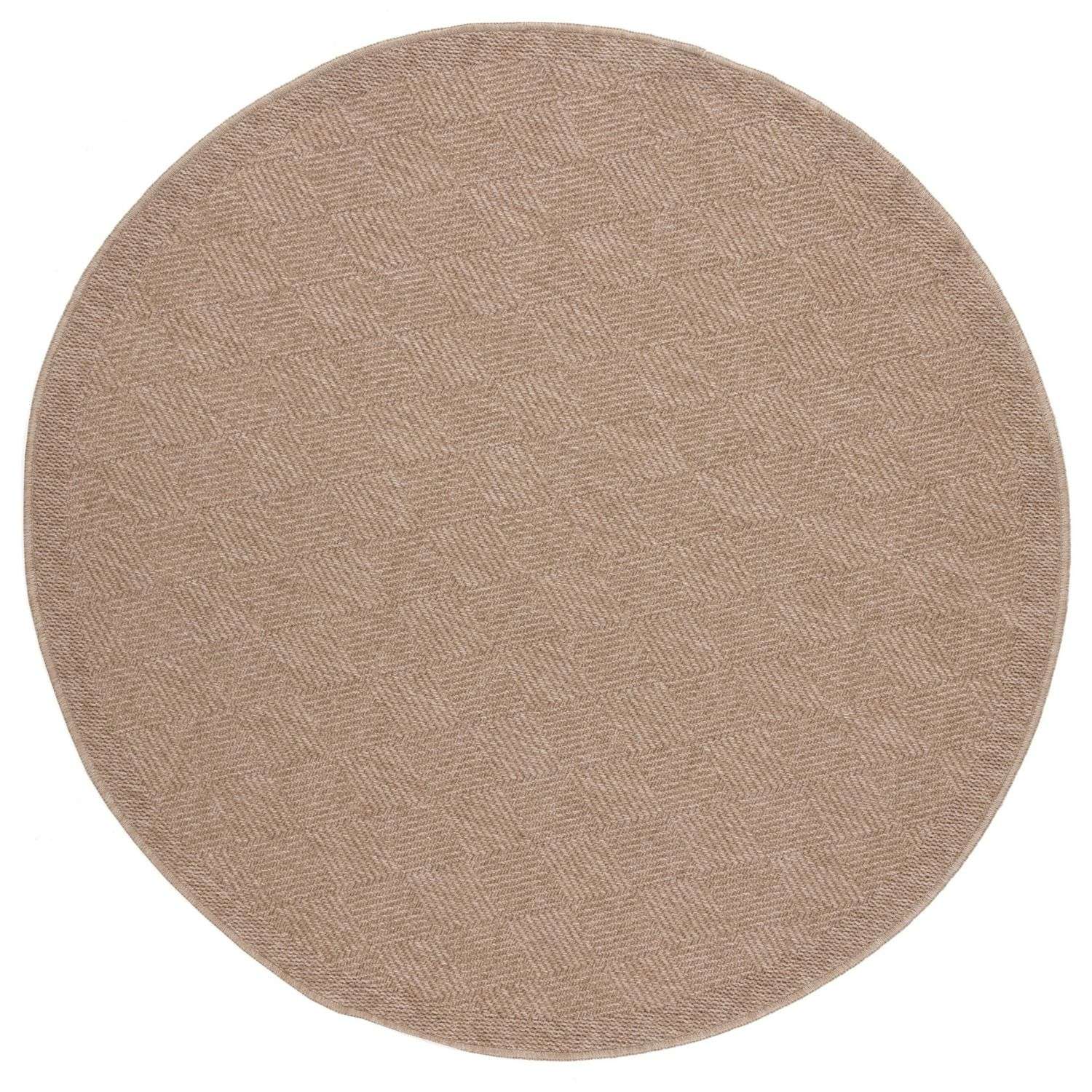 Nature Outdoor Rug | Neutral Fringed Geometric Flatweave | OEKO-TEX Certified