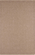 Nature Outdoor Rug in neutral fringed geometric OEKO-TEX certified flatweave