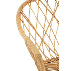 Java Armchair | Natural Rattan Chair with Lattice Design