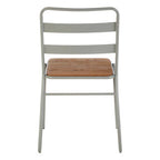 District Dining Chair | Elm Wood and Grey Finish Frame Dining Chair