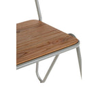 District Dining Chair | Elm Wood and Grey Finish Frame Dining Chair