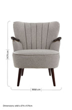 Hampstead Armchair | Taupe Fabric Armchair