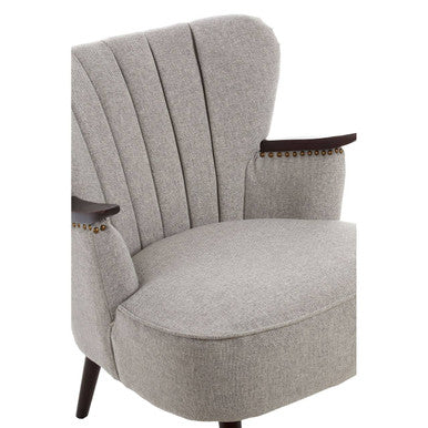 Hampstead Armchair | Taupe Fabric Armchair