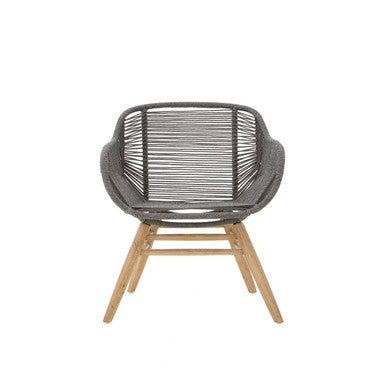 Sisal Armchair | Grey Rope Woven Armchair