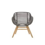 Sisal Armchair | Grey Rope Woven Armchair
