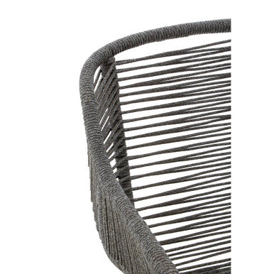 Sisal Armchair | Grey Rope Woven Armchair