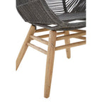Sisal Armchair | Grey Rope Woven Armchair