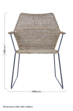 Manado Accent Chair | Natural Washed Rattan Chair