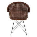 Manado Accent Chair | Dark Rattan Chair