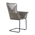 Manado Accent Chair | Grey Rattan Effect Woven Chair