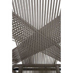 Manado Accent Chair | Grey Rattan Effect Woven Chair