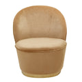 Tamra Kids Chair | Beige Velvet Kids Chair