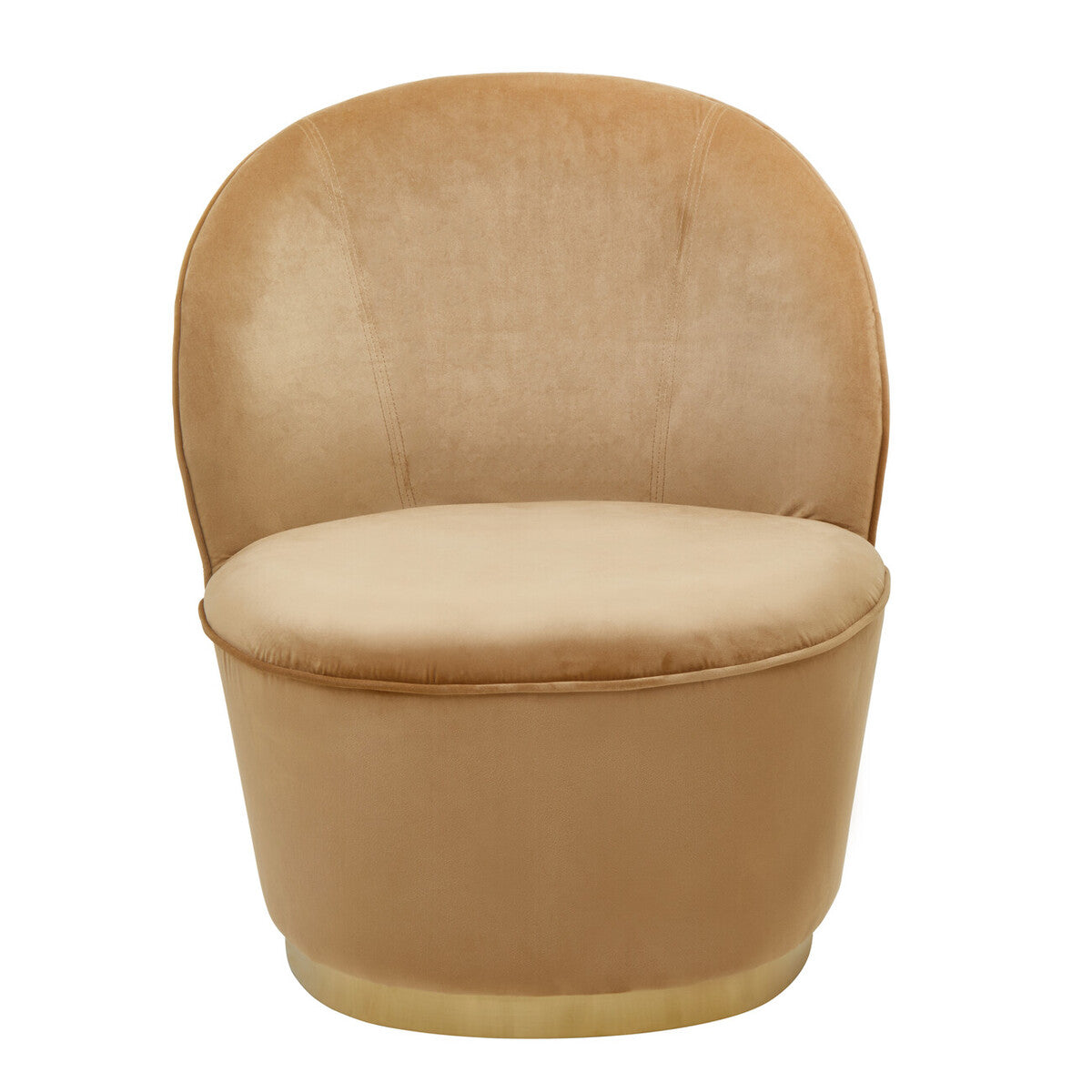 Tamra Kids Chair | Beige Velvet Kids Chair