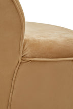 Tamra Kids Chair | Beige Velvet Kids Chair