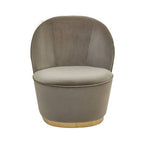 Tamra Kids Chair | Mink Velvet Kids Chair