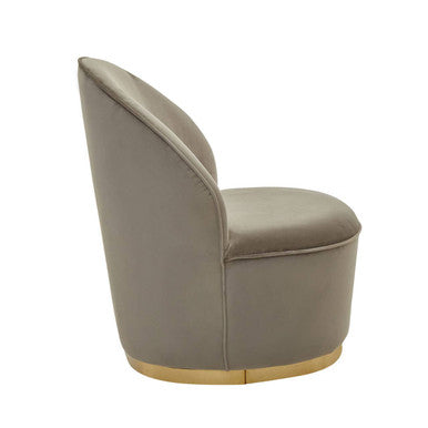 Tamra Kids Chair | Mink Velvet Kids Chair