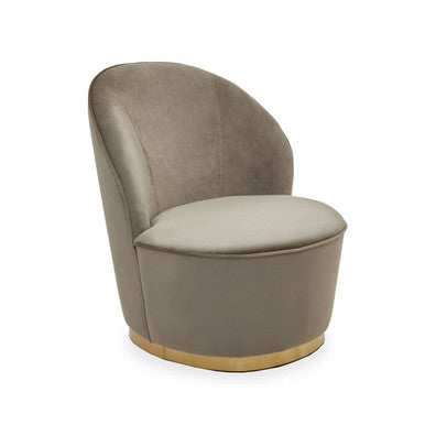 Tamra Kids Chair | Mink Velvet Kids Chair