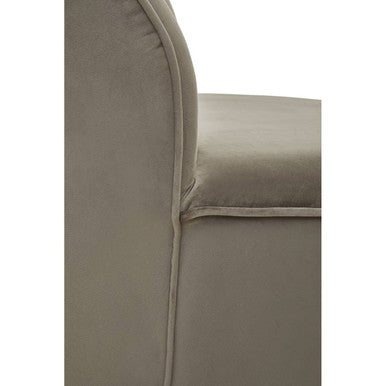 Tamra Kids Chair | Mink Velvet Kids Chair