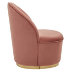 Tamra Kids Tub Chair | Dusty Pink Velvet Kids Tub Chair