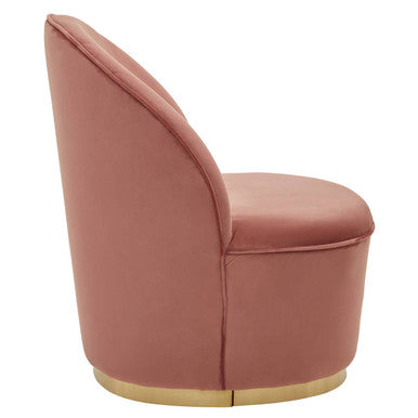 Tamra Kids Tub Chair | Dusty Pink Velvet Kids Tub Chair