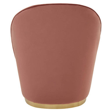 Tamra Kids Tub Chair | Dusty Pink Velvet Kids Tub Chair