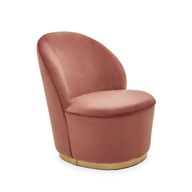 Tamra Kids Tub Chair | Dusty Pink Velvet Kids Tub Chair