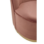 Tamra Kids Tub Chair | Dusty Pink Velvet Kids Tub Chair