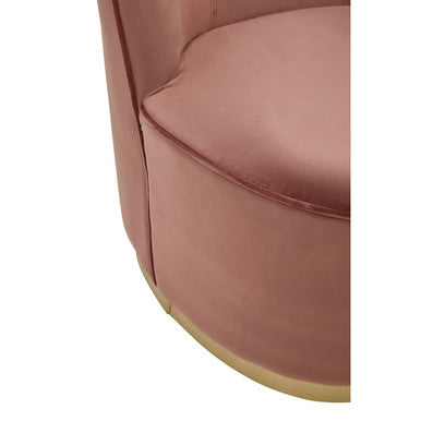Tamra Kids Tub Chair | Dusty Pink Velvet Kids Tub Chair