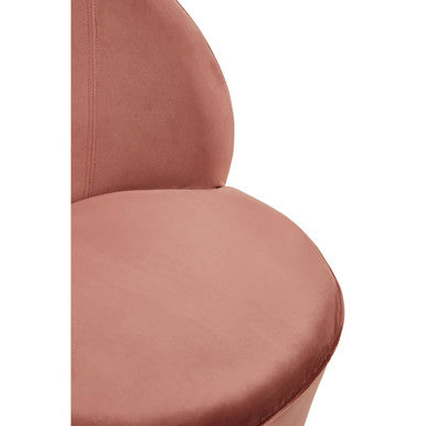 Tamra Kids Tub Chair | Dusty Pink Velvet Kids Tub Chair