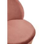 Tamra Kids Tub Chair | Dusty Pink Velvet Kids Tub Chair