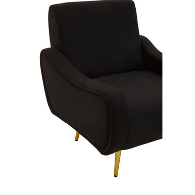 Holli Black Armchair