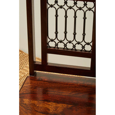 Srina Dining Chair | Dark Sheesham Wood Dining Chair