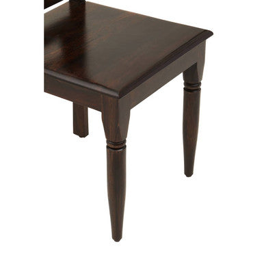 Srina Dining Chair | Dark Sheesham Wood Dining Chair