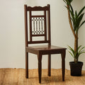 Srina Dining Chair | Dark Sheesham Wood Dining Chair