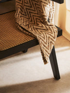 Cebu Dining Chair | Natural Cane and Black Beech Wood Dining Chair