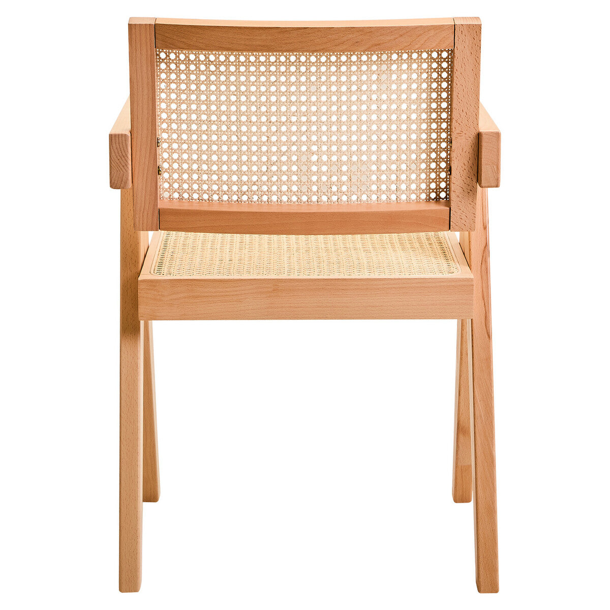 Cebu Dining Chair | Natural Cane and Beech Wood Dining Chair
