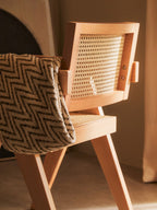 Cebu Dining Chair | Natural Cane and Beech Wood Dining Chair