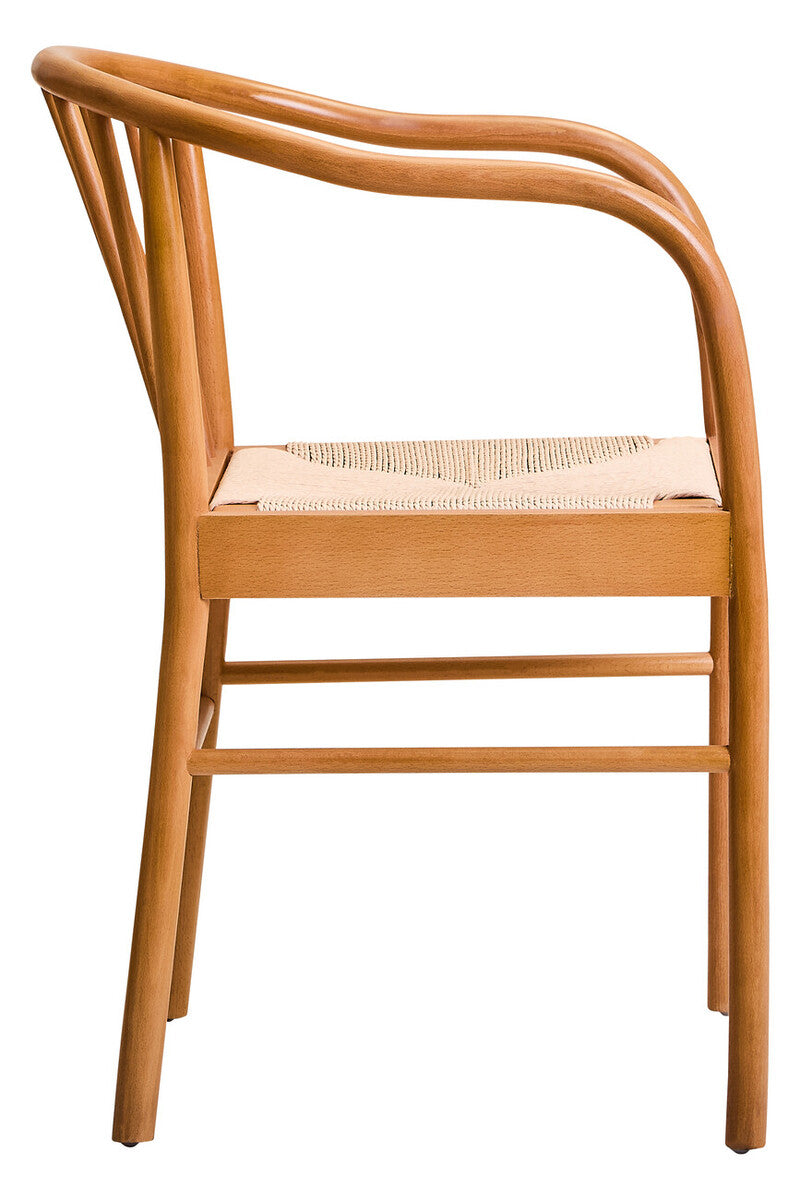 Cebu Dining Chair | Natural Woven Rope and Beech Wood Chair