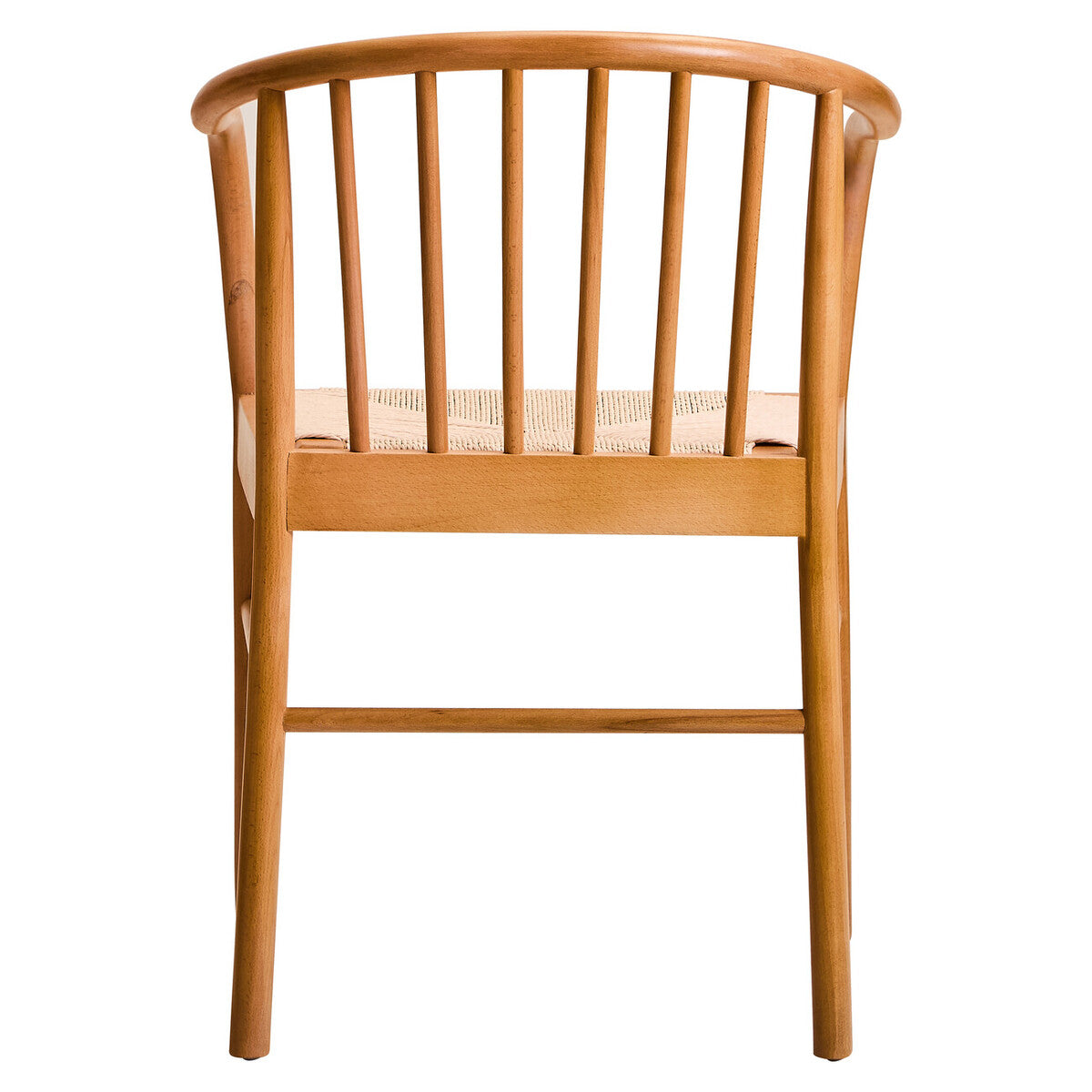 Cebu Dining Chair | Natural Woven Rope and Beech Wood Chair