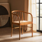 Cebu Dining Chair | Natural Woven Rope and Beech Wood Chair
