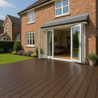Light Neo Composite Decking Board Brown | Pack of 5