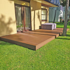 Light Neo Composite Decking Board Gold | Pack of 5