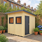 Fortis SIP Workshop Style B | End Door Insulated Garden Workshop