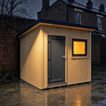Fortis SIP Workshop Style D | Front Door Insulated Garden Workshop