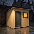 Fortis SIP Workshop Style D | Front Door Insulated Garden Workshop
