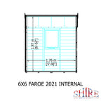 Faroe Workshop | 6x6 Shiplap Timber Workshop