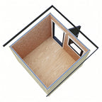 Fortis SIP Workshop Style C | Front Door Insulated Garden Workshop