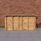 Large Wooden Interlock Bar | 2m Solid Timber Garden Bar