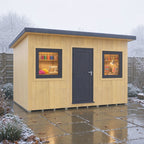 Fortis SIP Workshop Style E | Centre Door Insulated Garden Workshop