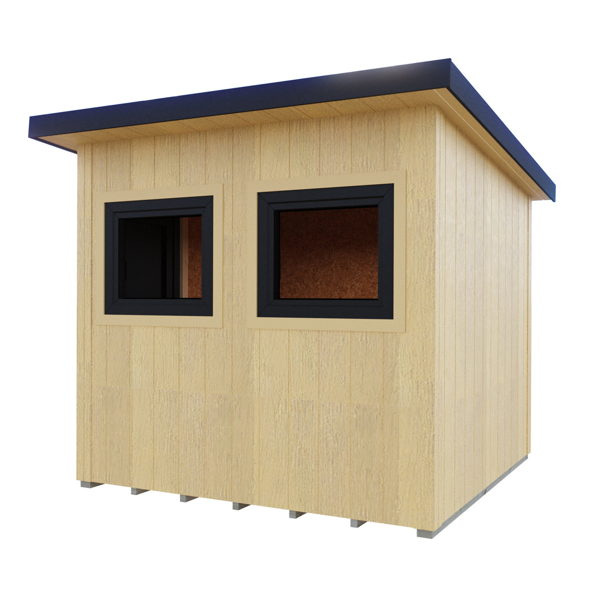 Fortis SIP Workshop Style A | End Door Insulated Garden Workshop